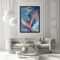 Abstract Surreal Woman Canvas Wall Art - Memories InsiteABSTRACT SURREAL WOMEN FRAME -STRECHED