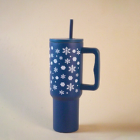 Winter Spark Blue Tumbler – Christmas Edition