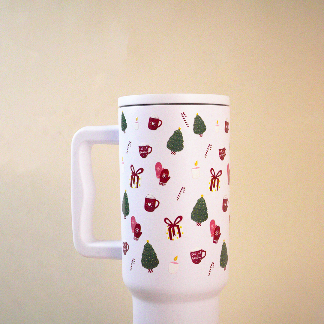 Snowy Bliss Christmas Tumbler