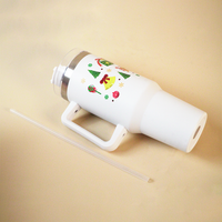 Merry Christmas White Insulated Tumbler