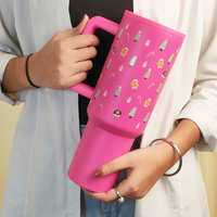 Winter Christmas Wonderland Tumbler – Pink Edition