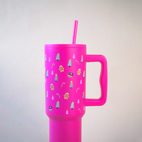 Winter Christmas Wonderland Tumbler – Pink Edition