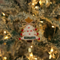 Plush Christmas Tree Ornament ( 2 Pcs )