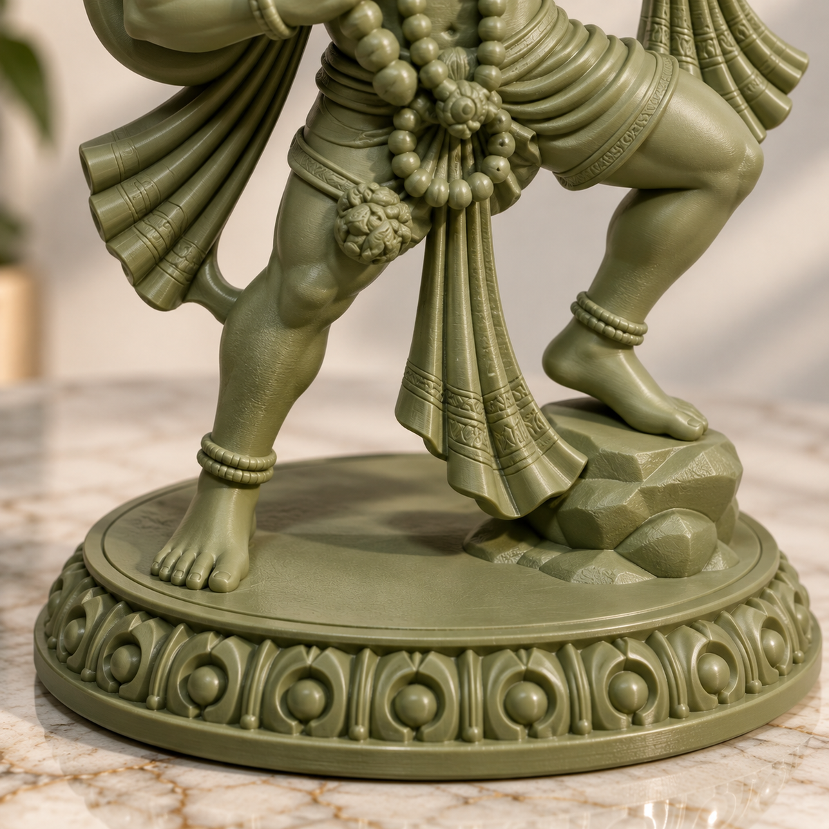 Lord Hanuman Idol | Hanuman Statue for Home & Office Decor | Spiritual Decorative Showpiece