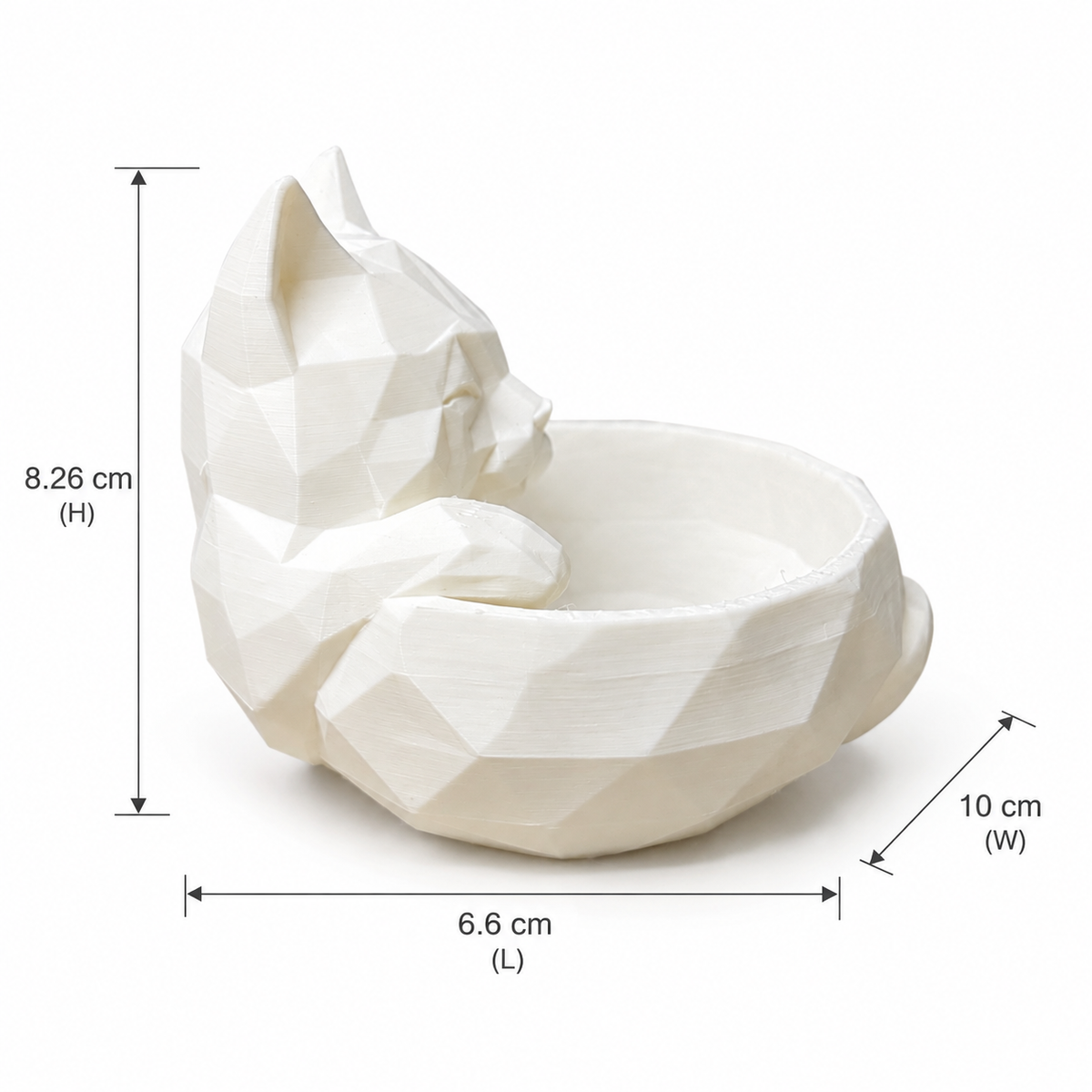 Geometric Horse-Shaped Candy Bowl | Decorative Candy Dish & Snack Holder | Tabletop Home Decor