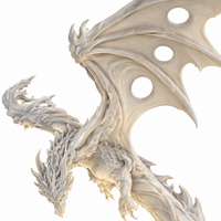 Dragon Flame Table Decor | Fantasy Dragon Decorative Showpiece | Mythical Home Décor