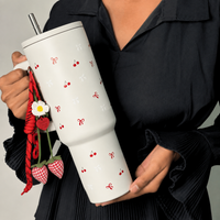 Personalized Cherry Daze  🍒 Leakproof Stainless Steel Tumbler