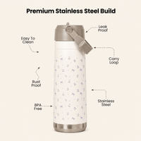 Lavender Bloom Tumbler — Leakproof & Insulated - Memories Insite