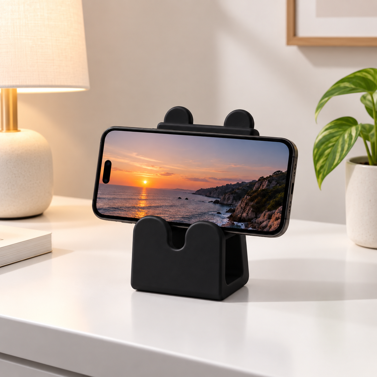 Cute Bunny Phone Stand | Desk Mobile Holder