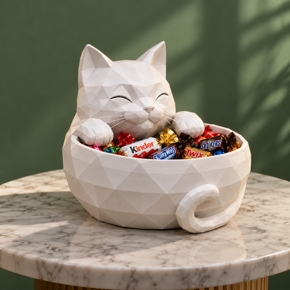 Geometric Horse-Shaped Candy Bowl | Decorative Candy Dish & Snack Holder | Tabletop Home Decor