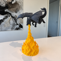 Dragon Decorative Figurine | Fantasy Dragon Sculpture | Mythical Home Decor Accent