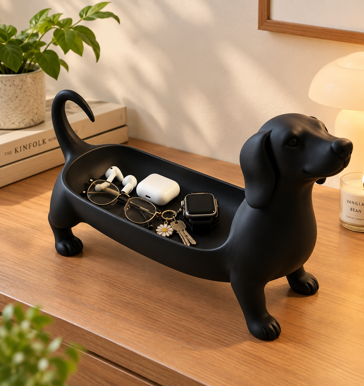 Cute Dog Makeup Organizer | Lipstick & Cosmetic Holder