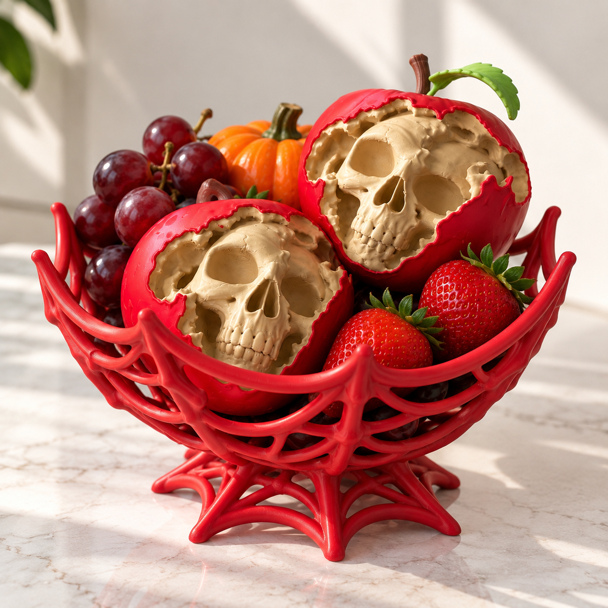 Decorative Fruit Basket | Stylish Fruit Bowl & Tabletop Storage Basket | Home Kitchen Decor
