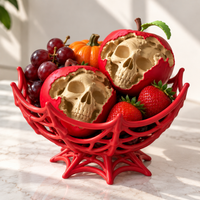 Decorative Fruit Basket | Stylish Fruit Bowl & Tabletop Storage Basket | Home Kitchen Decor
