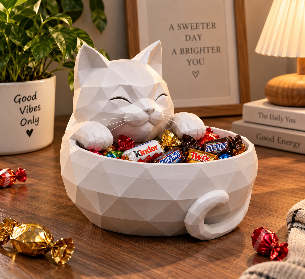 Geometric Horse-Shaped Candy Bowl | Decorative Candy Dish & Snack Holder | Tabletop Home Decor