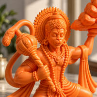 Lord Hanuman Idol | Hanuman Statue for Home & Office Decor | Spiritual Decorative Showpiece