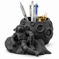 Astronaut Space Theme  Desk Organizer | Creative Tabletop  Holder