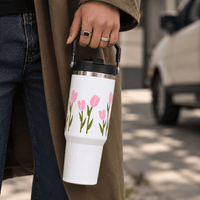 Tulip Floral Tumbler