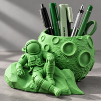 Astronaut Space Theme  Desk Organizer | Creative Tabletop  Holder