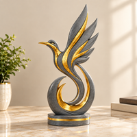 Elegant Bird Table Decor | Decorative Bird Figurine Showpiece | Modern Home Décor
