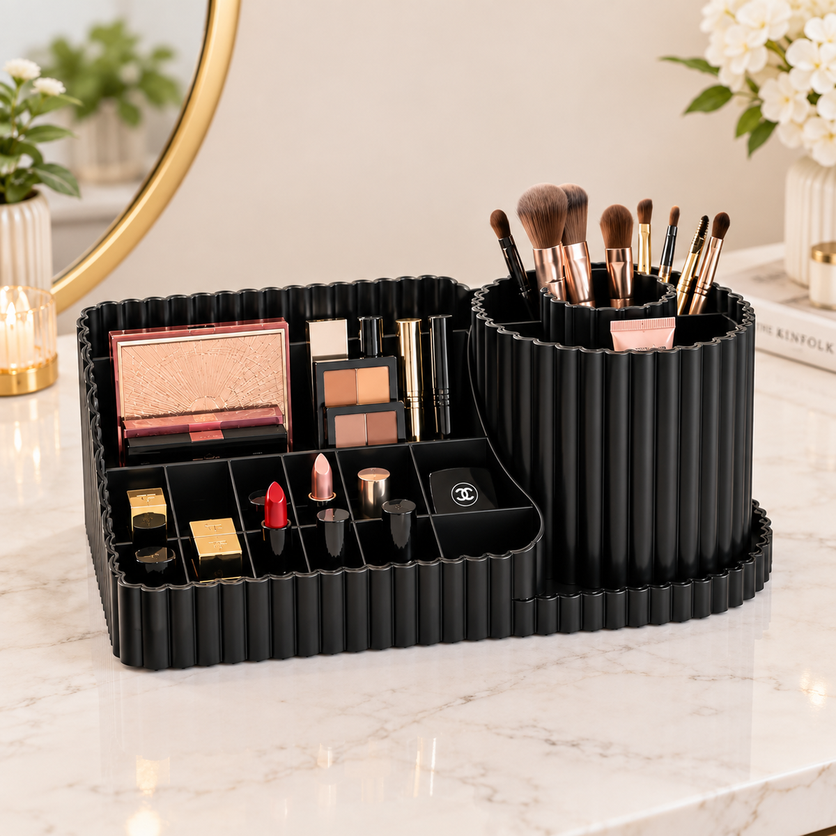 Rotating Makeup Organizer | Cosmetic & Beauty Storage Box