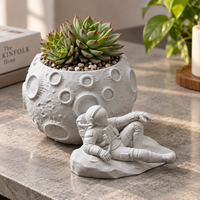 Astronaut Space Theme  Desk Organizer | Creative Tabletop  Holder