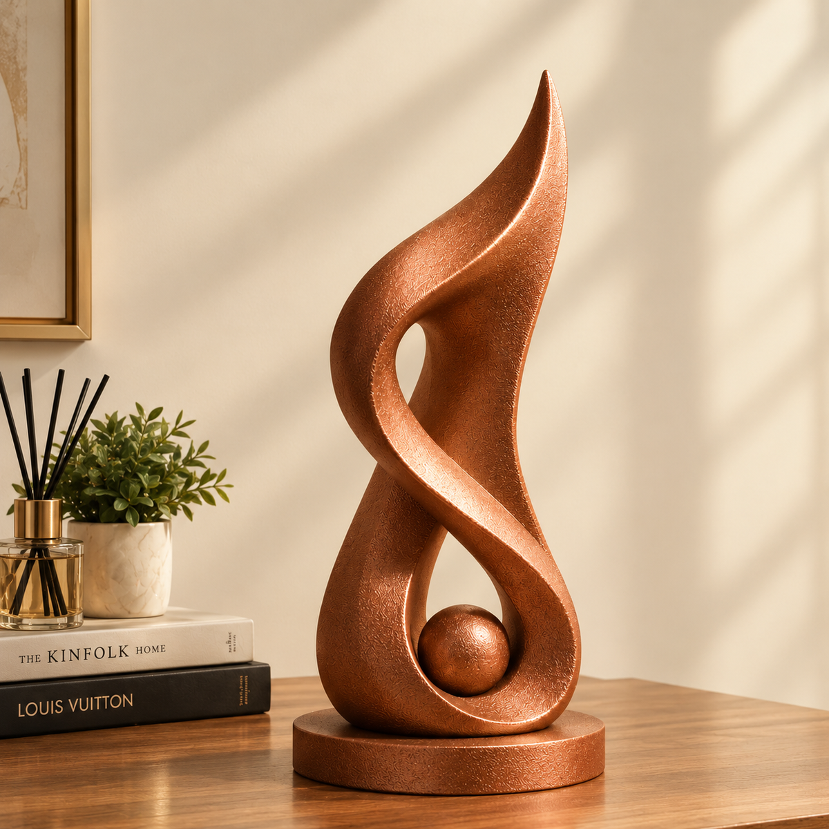 Abstract Decorative Showpiece | Modern Sculptural Table Decor | Artistic Home Decor