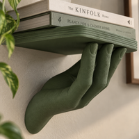 Hand Shaped Floating Wall Shelf | Decorative Wall Mounted Display Shelf | Home Decor