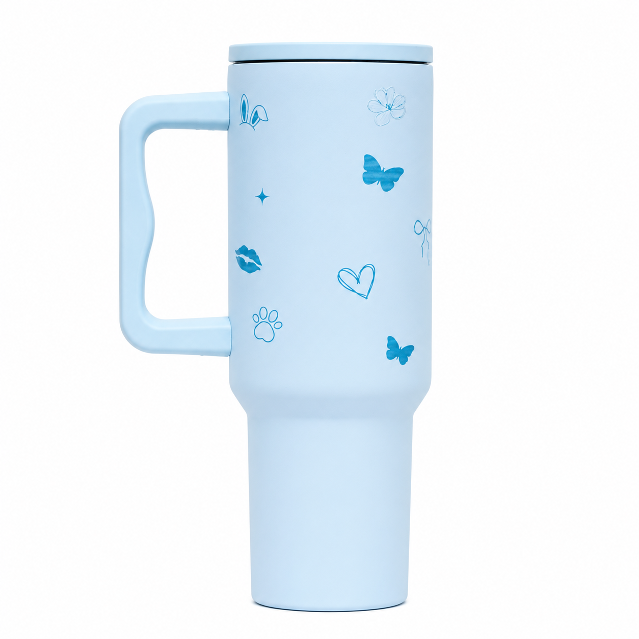 BUTTERFLY ™ 40oz Insulated Tumbler – Sky Blue Butterfly Edition (Copy)