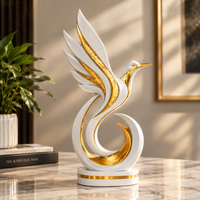 Elegant Bird Table Decor | Decorative Bird Figurine Showpiece | Modern Home Décor