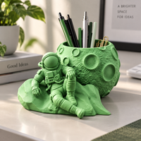 Astronaut Space Theme  Desk Organizer | Creative Tabletop  Holder
