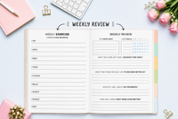 Soft Floral Self-Care & Reflection Journal Diary