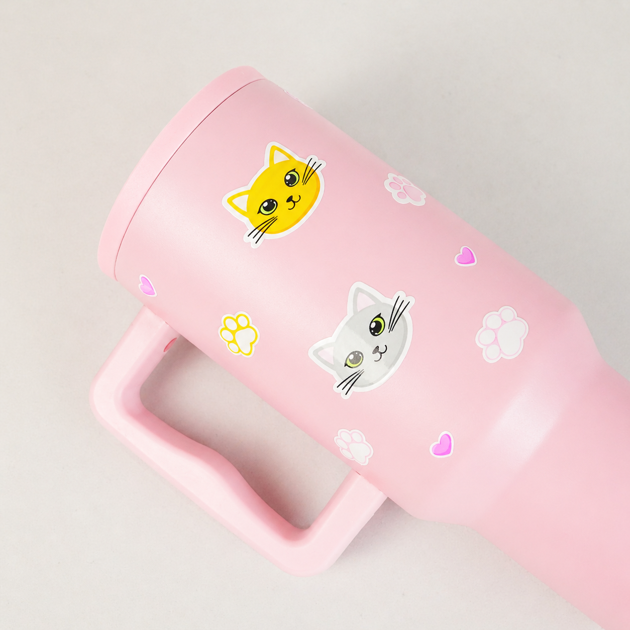 Kitty Charm Insulated Leakproof Tumbler