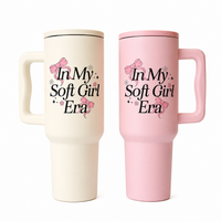 Soft Girl Era Tumbler – Leak-Proof & Stylish