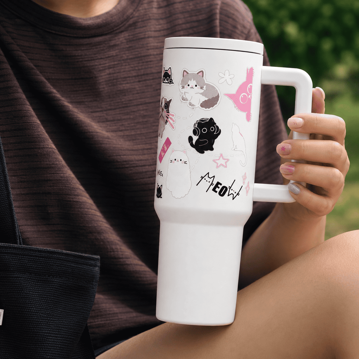 Kitty Paw Aesthetic Tumbler