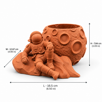 Astronaut Space Theme  Desk Organizer | Creative Tabletop  Holder