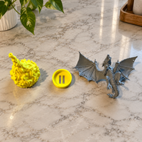 Dragon Decorative Figurine | Fantasy Dragon Sculpture | Mythical Home Decor Accent