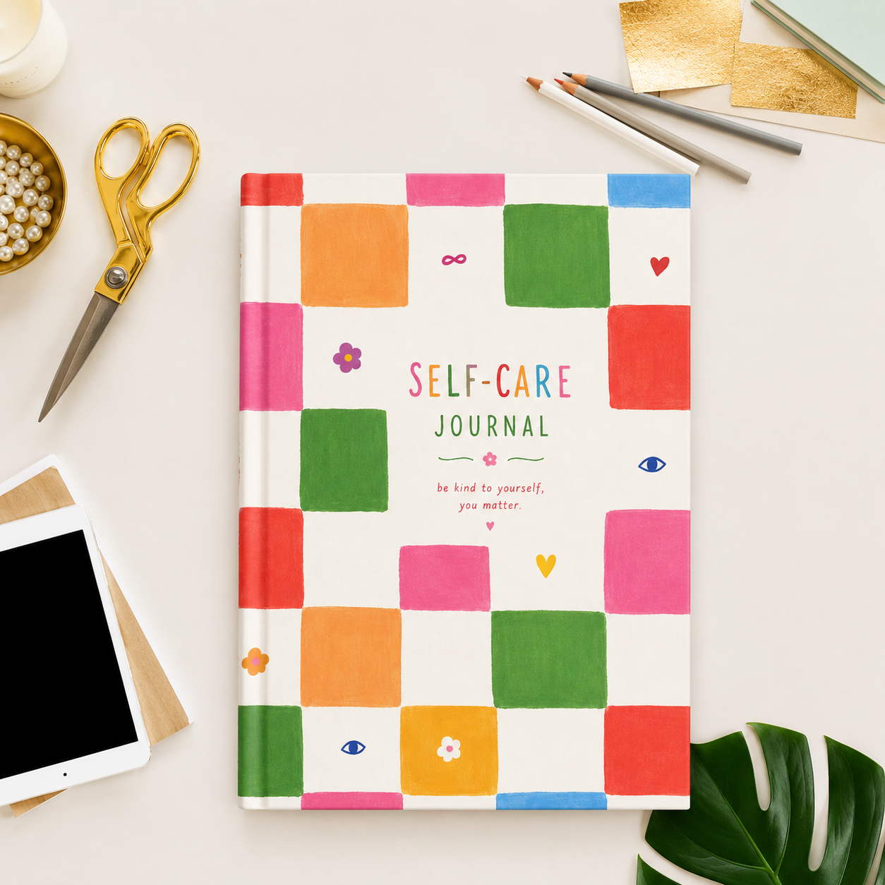 Self-Care Journal & Wellness Planner Daily Reflection