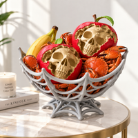 Decorative Fruit Basket | Stylish Fruit Bowl & Tabletop Storage Basket | Home Kitchen Decor