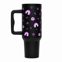 Midnight Glow Black Tumbler