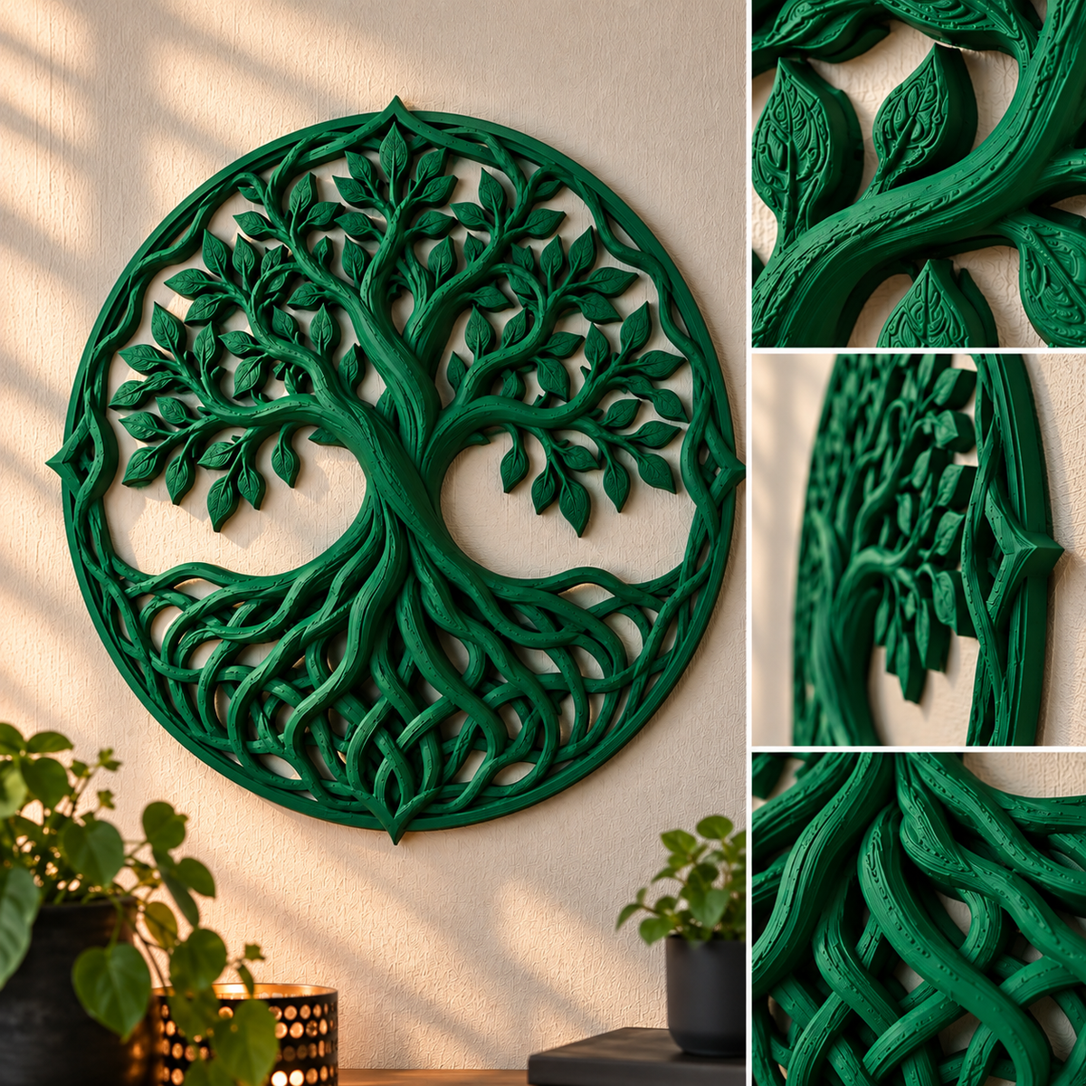 Tree of Life Wall Decor | Tree of Life Wall Hanging | Decorative Wall Art for Home & Office