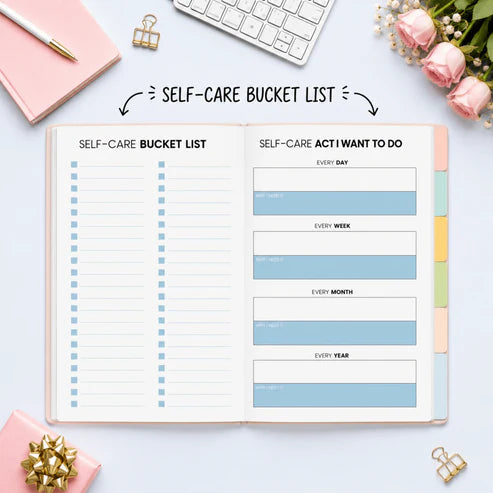 Self Care Planner | Goal Setting & Wellness Journal
