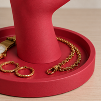 Hand Shaped Jewelry Holder | Ring Holder & Jewelry Organizer | Hand Sculpture Tray for Dressing Table