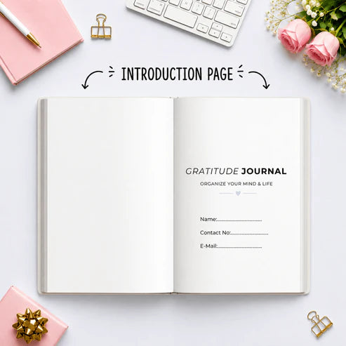 Soft Pink Gratitude Journal