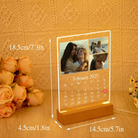 Personalized Photo Night Light for Anniversary & Birthday