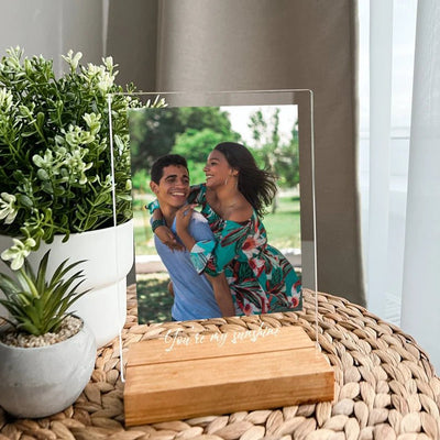 Personalized Custom Photo Frame Lamp - Memories Insite