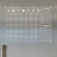 Magnetic Acrylic Board All-in-One Monthly & Weekly Planner