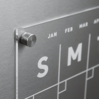 Magnetic Acrylic Board All-in-One Monthly & Weekly Planner