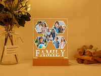 Personalized Family Photo Collage LED Light