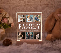 Personalized Family Photo Collage LED Light